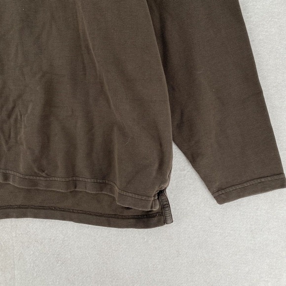 RedHead 1/4 Zip Pullover Shirt Men's XL Long Sleeve‎ Brown Canvas - Picture 5 of 12